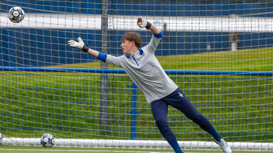 Rangers Boys Academy Training at the Rangers Training Centre.