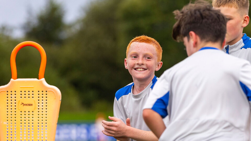 Rangers Boys Academy Training at the Rangers Training Centre.