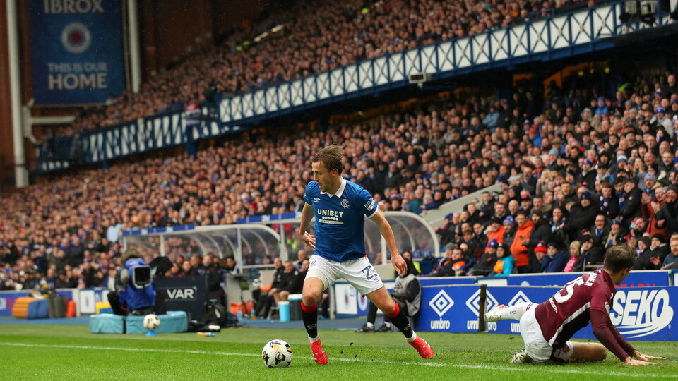 Tuur Rommens, Rangers v Hearts