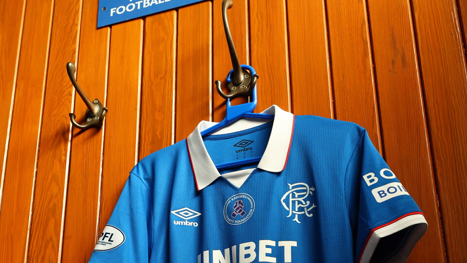 Dressing Room at Ibrox Stadium