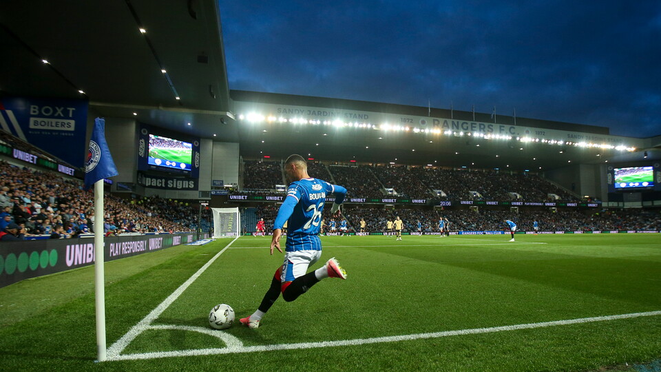 090926 Rangers v St Mirren, Badredine Bouanani