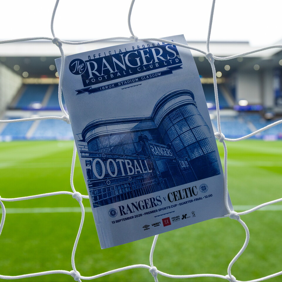 Rangers v Celtic Programme