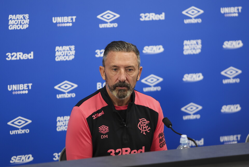 180926 Press Conference, Derek McInnes