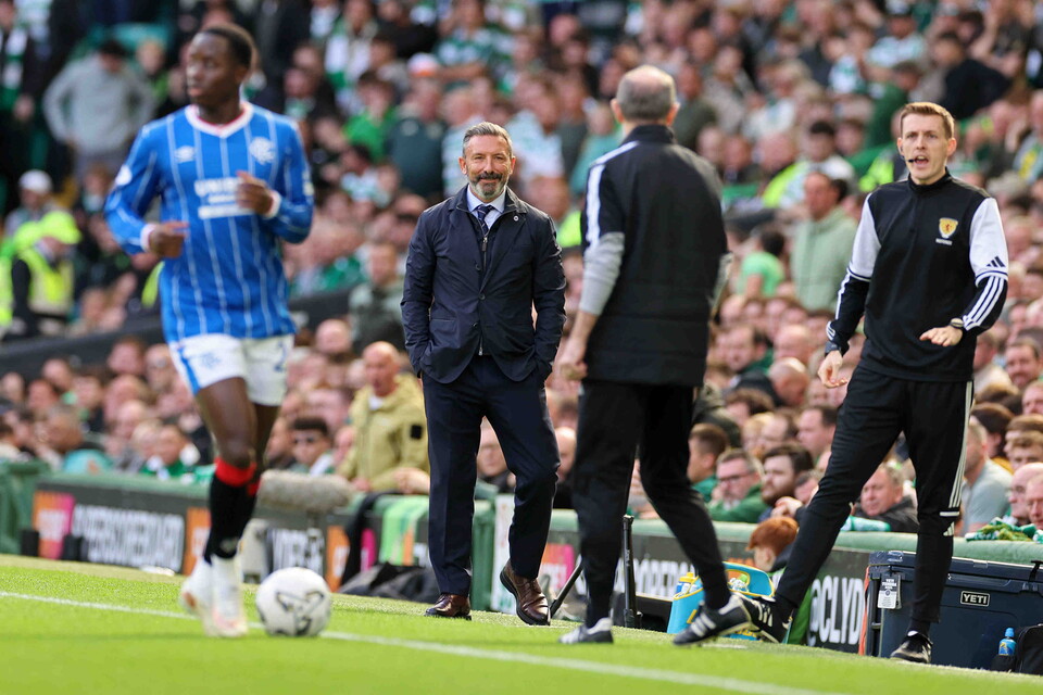 200926 Celtic v Rangers, Derek McInnes
