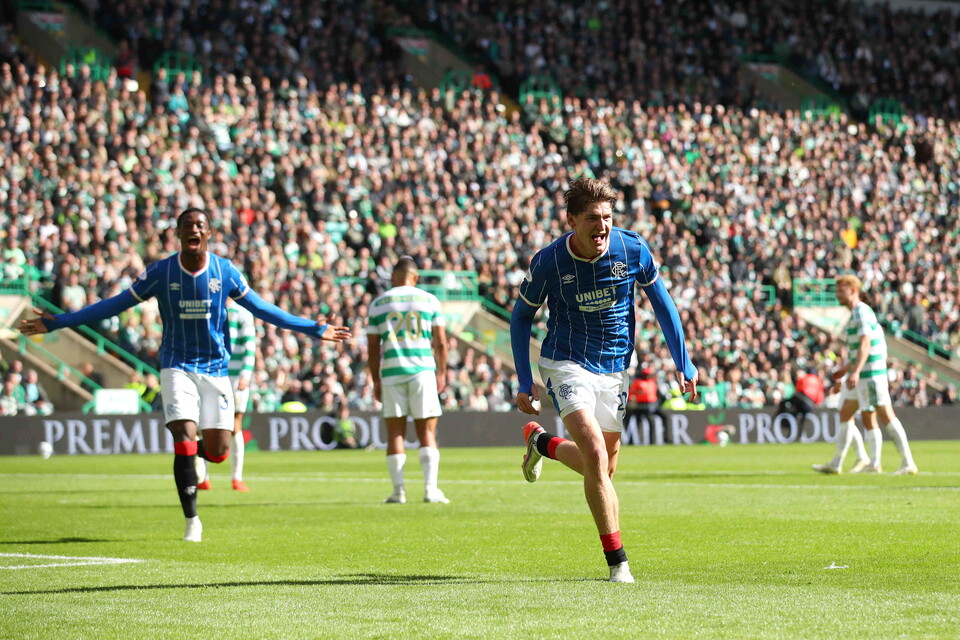 200926 Celtic v Rangers, Ryan Naderi Goal