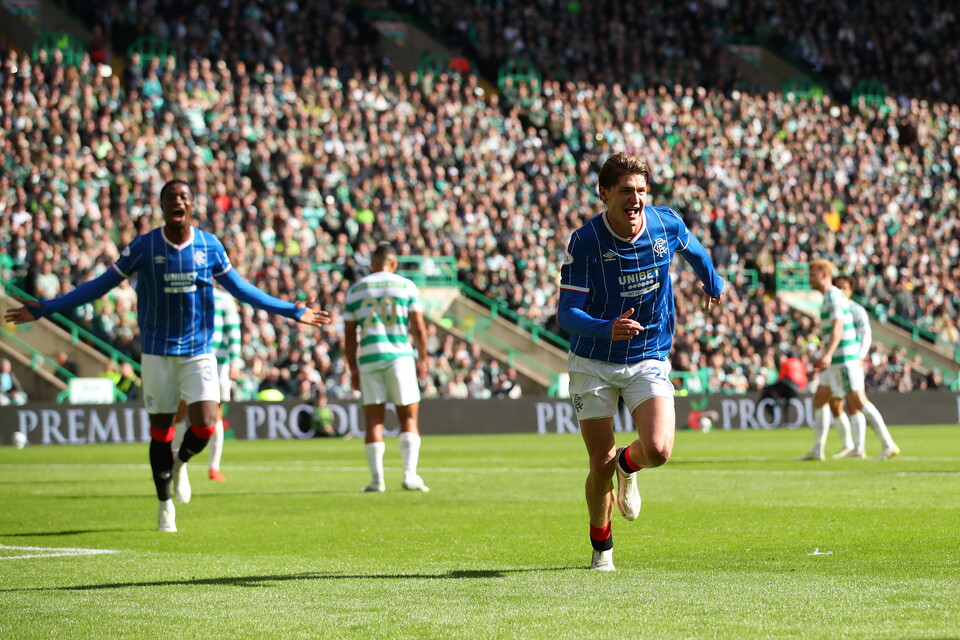 200926 Celtic v Rangers, Ryan Naderi Goal