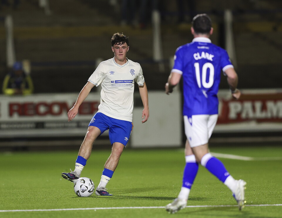 260926 Queen of the South v Rangers u19, Calum Young 34