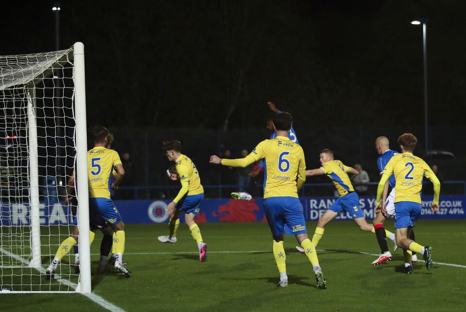 Corey Ngwenya scores