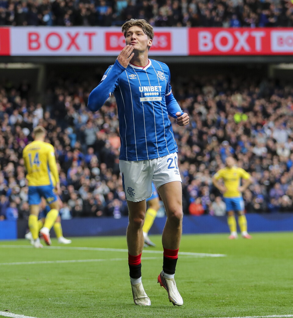 101026 Rangers vs Kilmarnock
