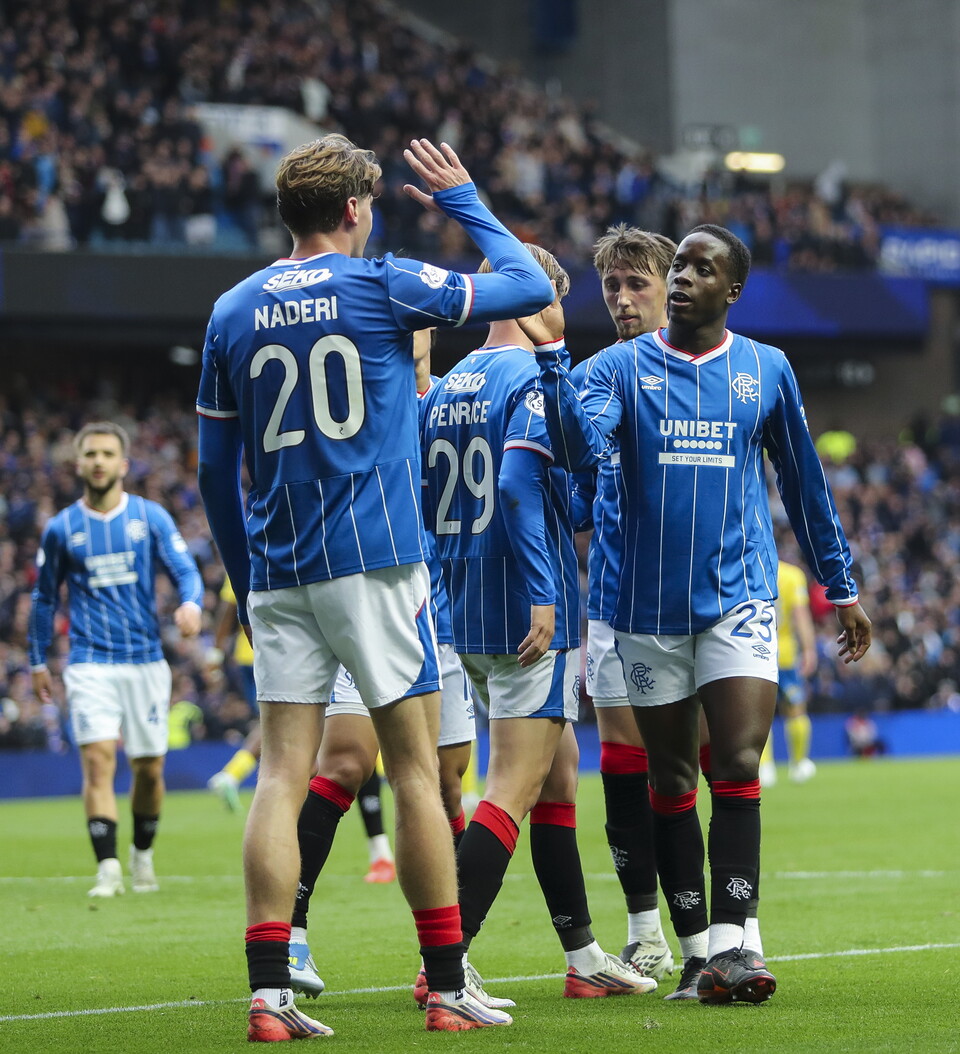 101026 Rangers vs Kilmarnock
