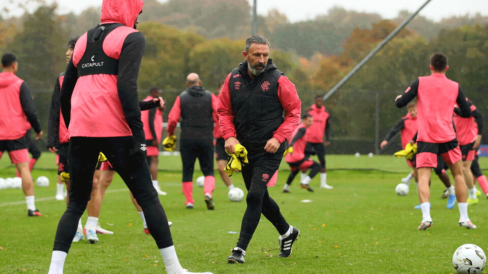 231026 Training, Derek McInnes