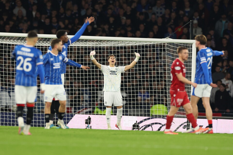 311026 Rangers v Aberdeen, Ivor Pandur