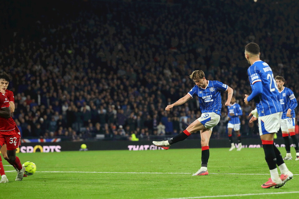 Rangers v Aberdeen James Penrice