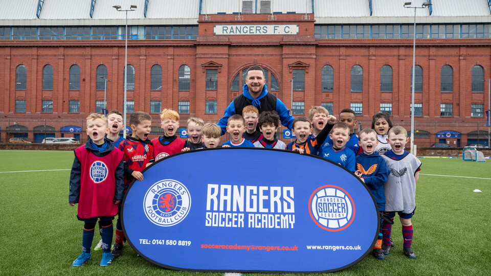 Rangers Soccer Academy at Ibrox Complex.