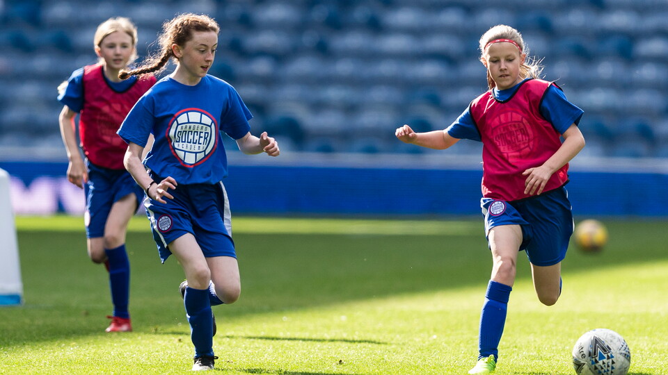 Rangers Soccer Academy at Ibrox.