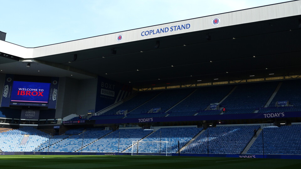 Copland Stand at Ibrox Stadium