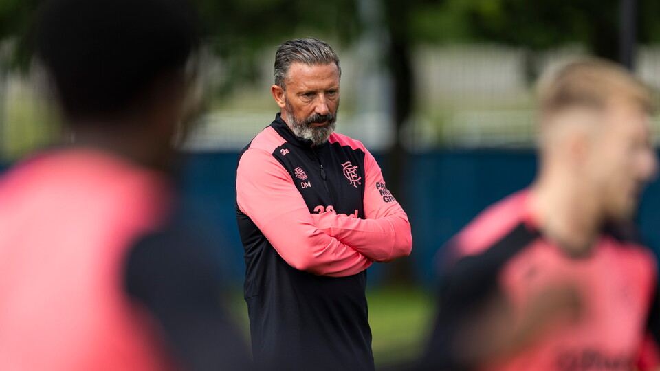 Derek McInnes In Training