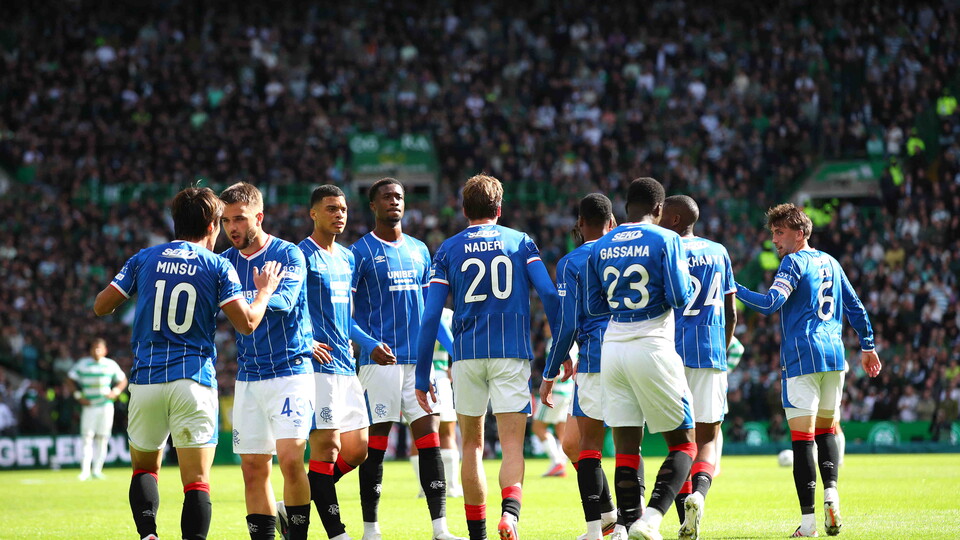 200926 Celtic v Rangers, Ryan Naderi Goal Celebration