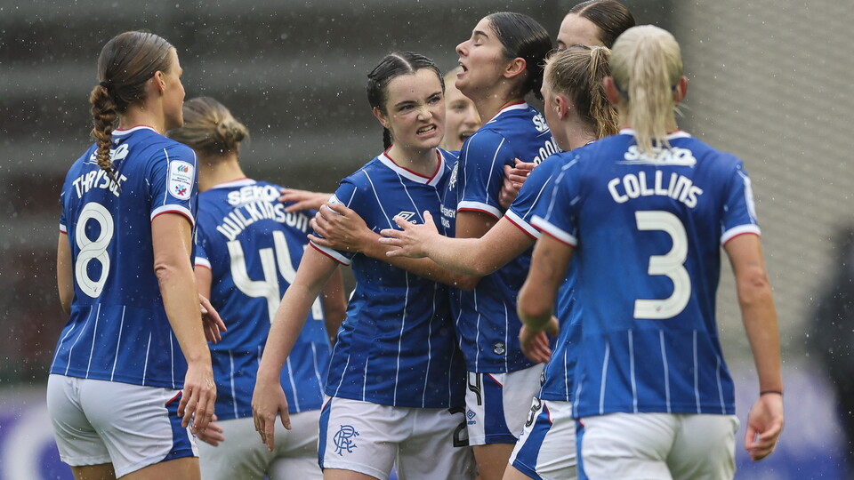 Rangers celebrate