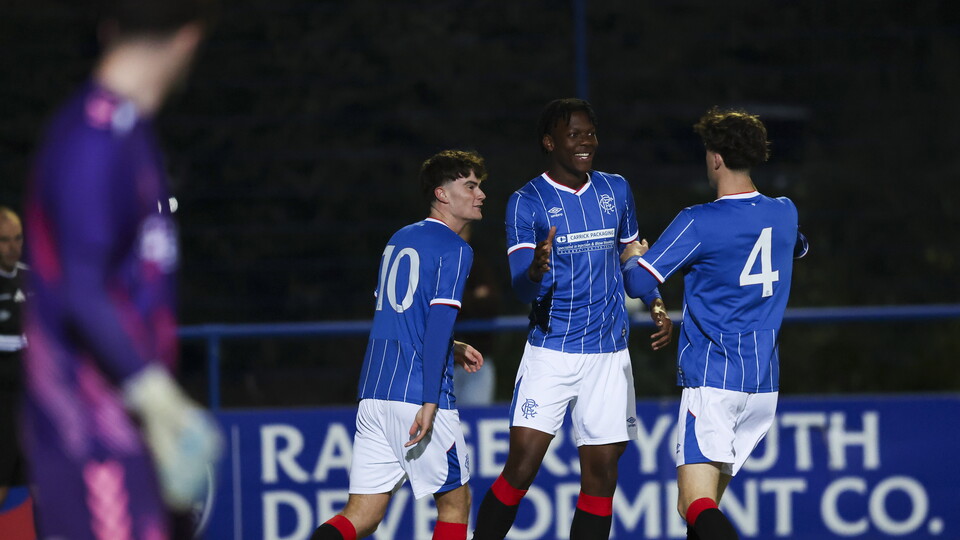 Corey Ngwenya celebrates with James Reid and Cameron Fernie