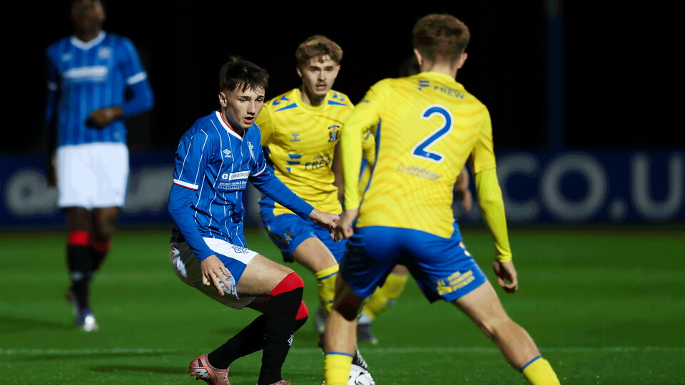 061026 Rangers u19 v Kilmarnock Coben Ferguson