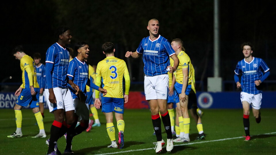 061026-Rangers-u19-vs-Kilmarnock-u19,-Conor-Owens-Goal-Celebration