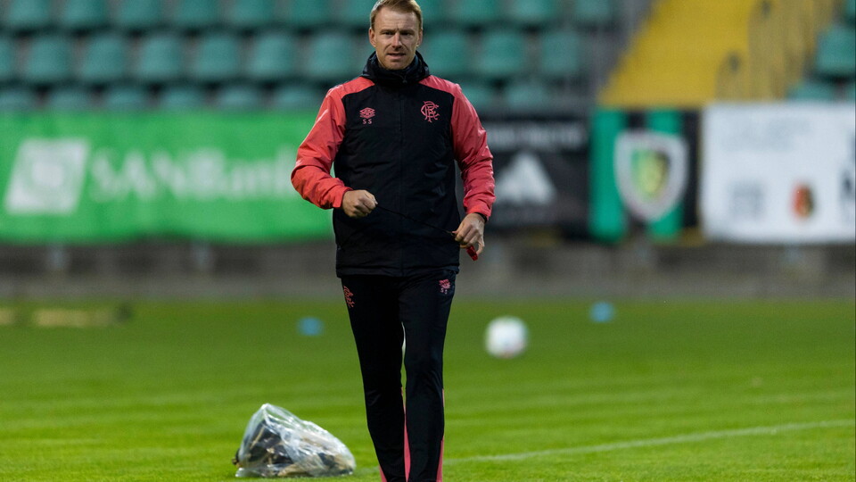Stevie Smith in training