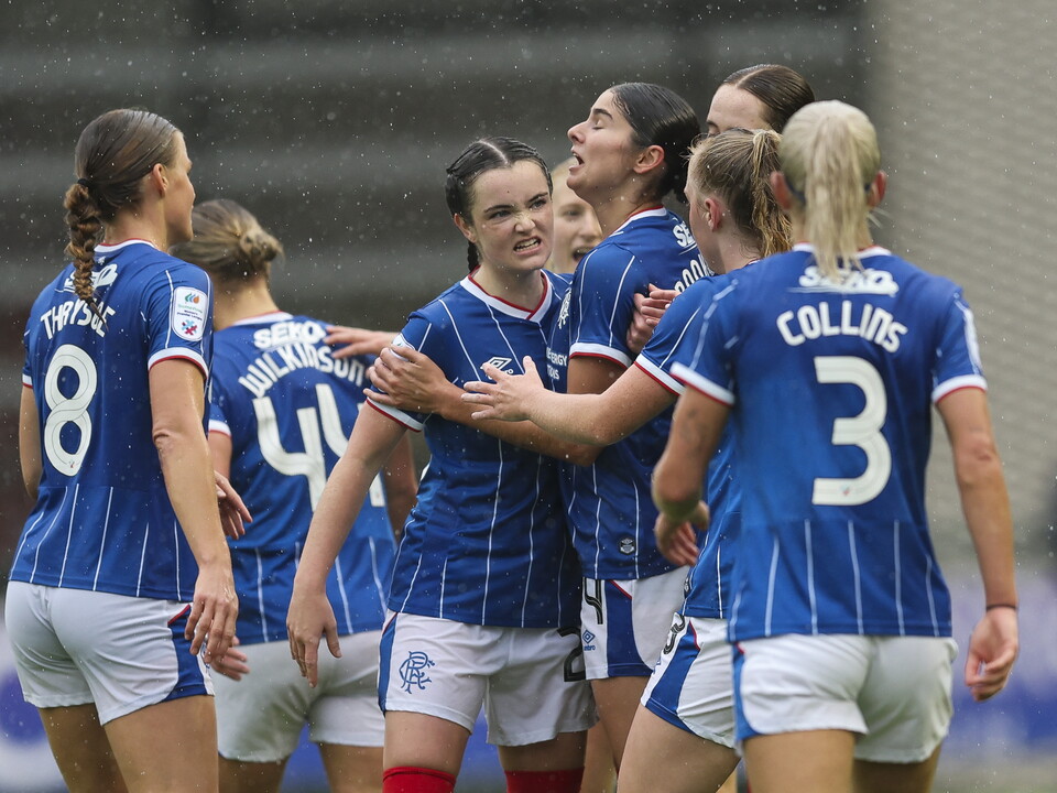 Rangers celebrate