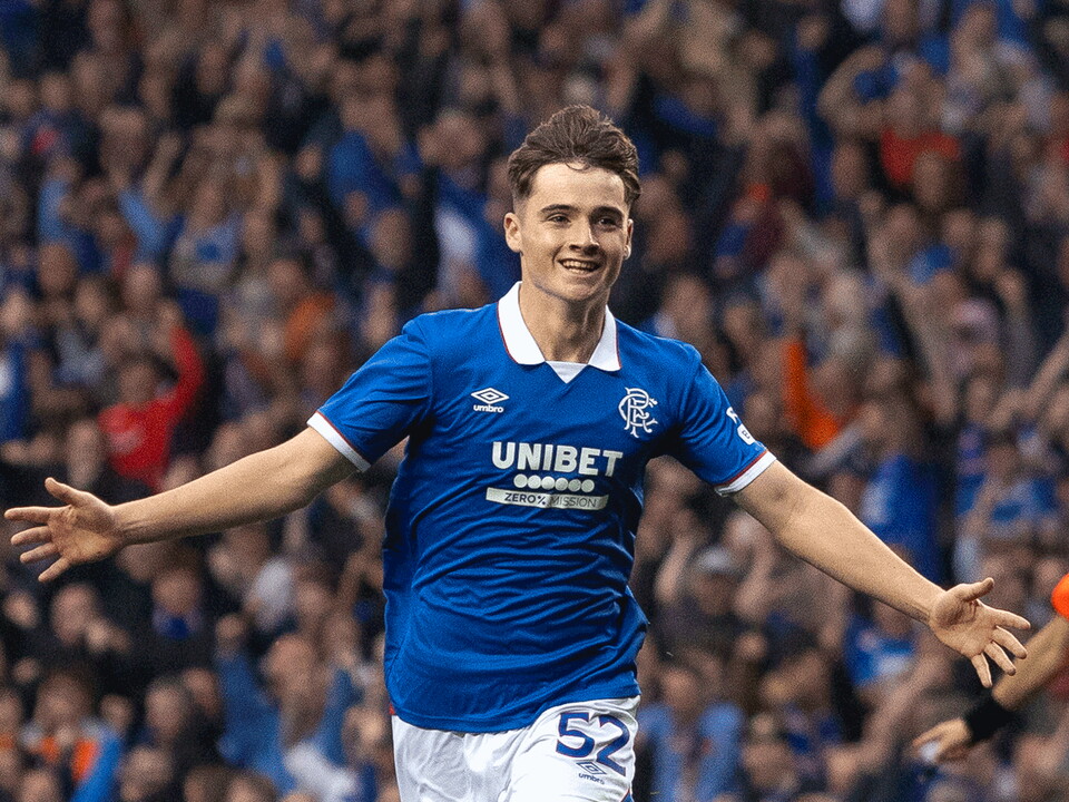 220725 Rangers v Panathinaikos, Findlay Curtis