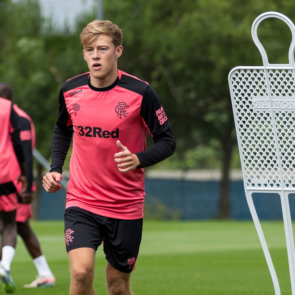 Connor Barron in training