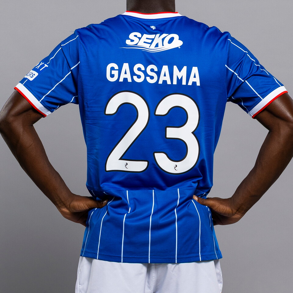 Gassama back of shirt