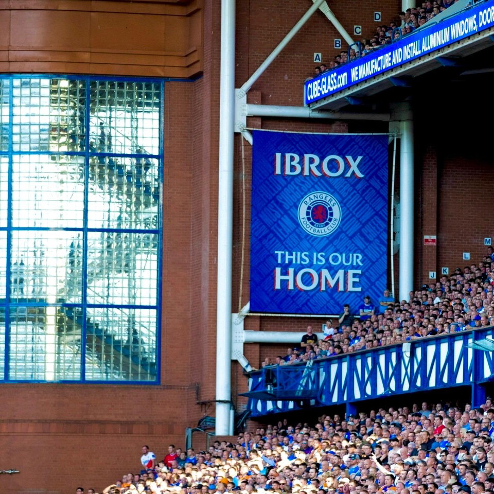 Ibrox Stadium 'This Is Our Home' 
