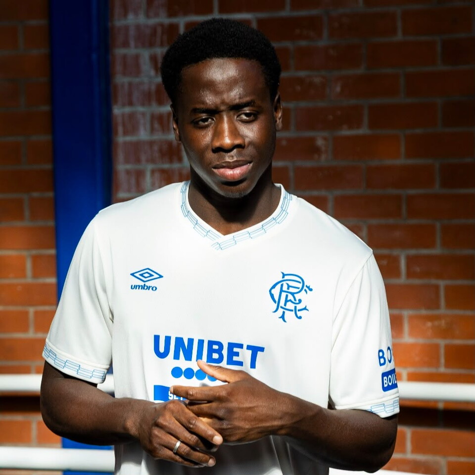 Djeidi Gassama Away Kit Photoshoot